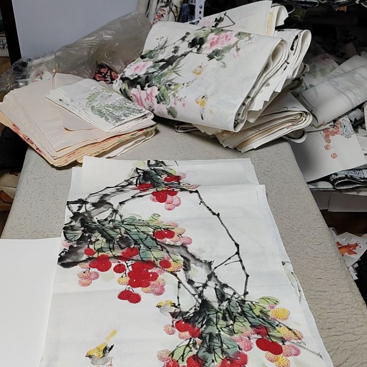 蓝***神国画落款卡章后台备注