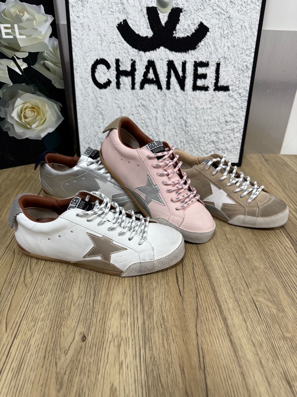 2025春季新款系带低帮平跟透气休闲板鞋复古百搭星星小脏鞋女1817