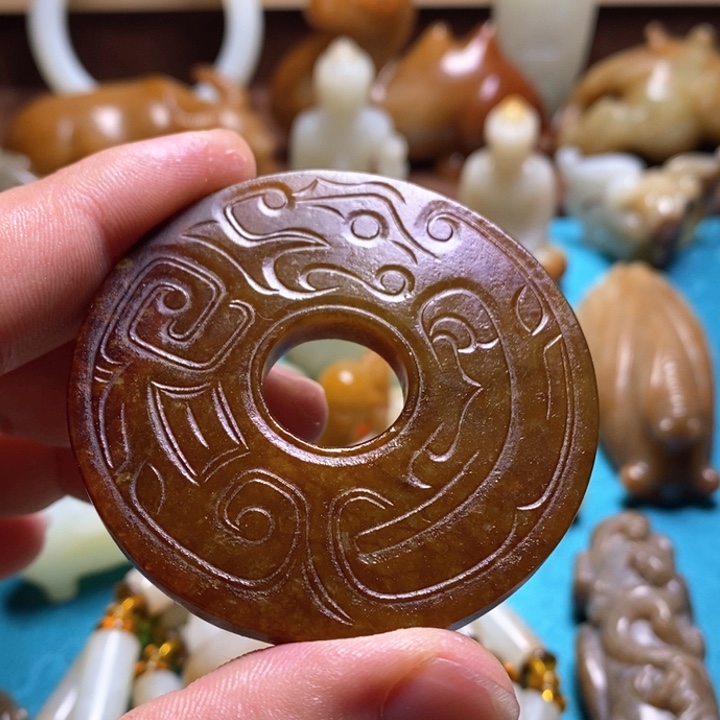 和田玉挂件未镶嵌