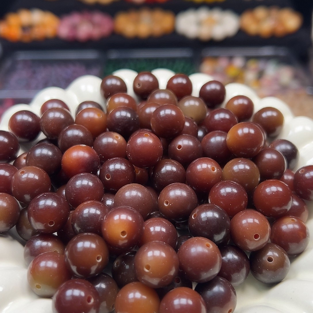 菩提根/象牙果手串卡13➕非料虎破圆100颗卡牌➕50颗