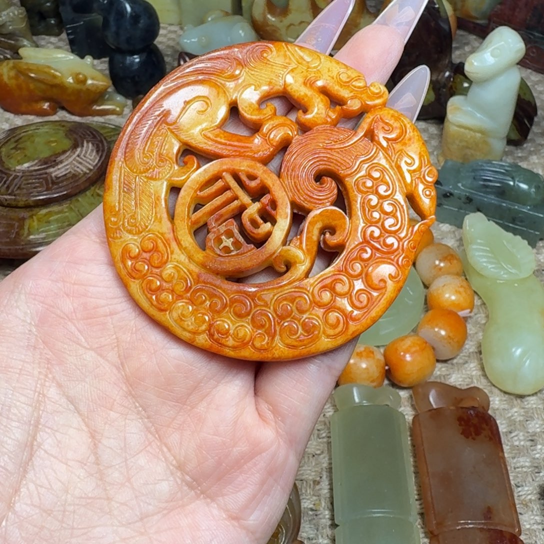 吊坠白玉菩提挂件