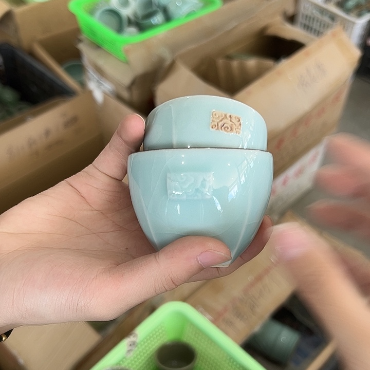 小米茶器龙泉青瓷