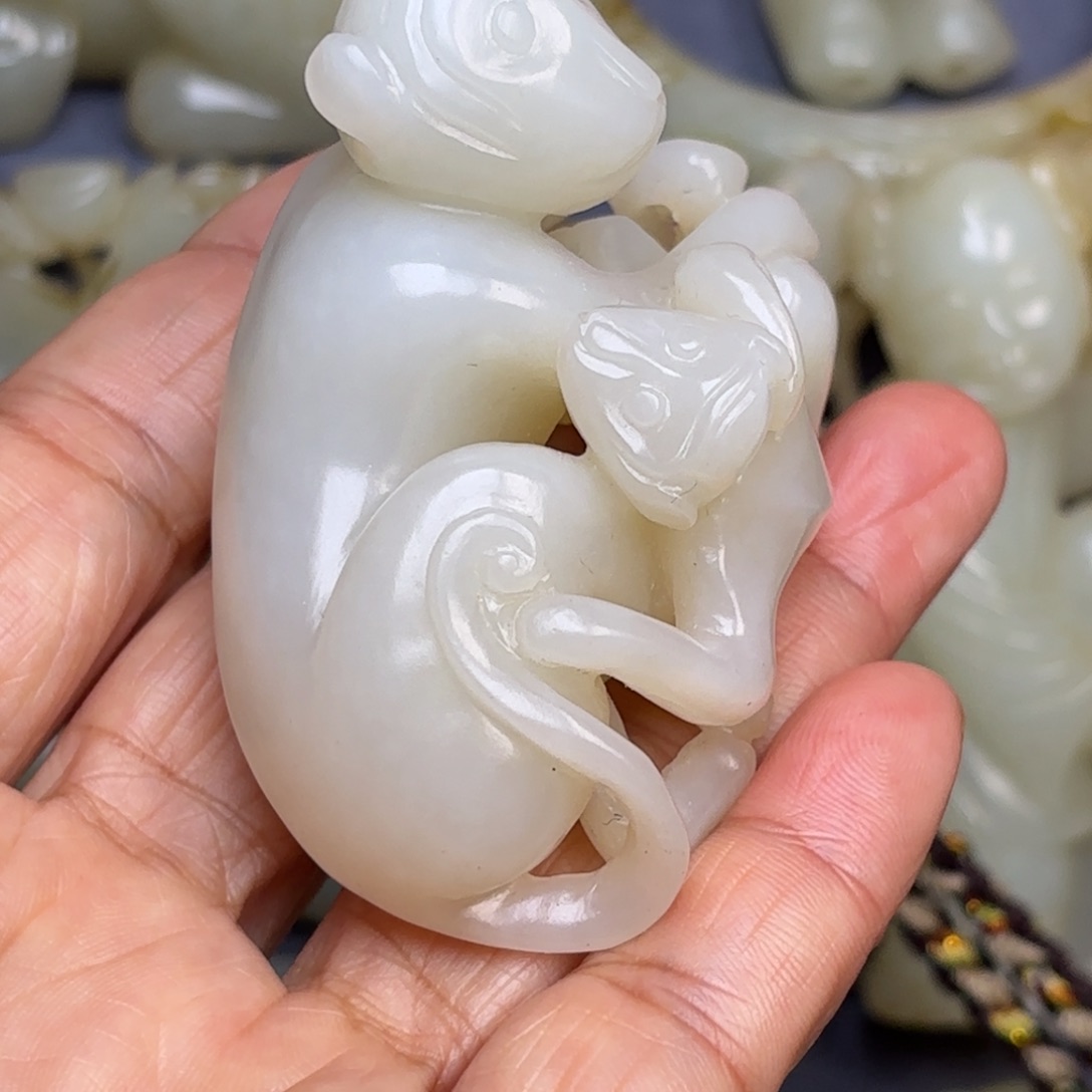 和田玉（糖玉）挂件未镶嵌崔*平