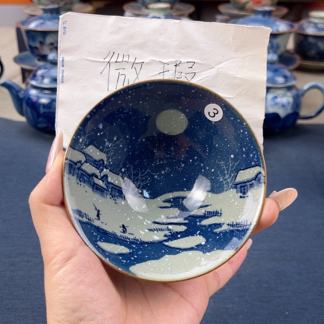 杯景德镇手工手绘茶具