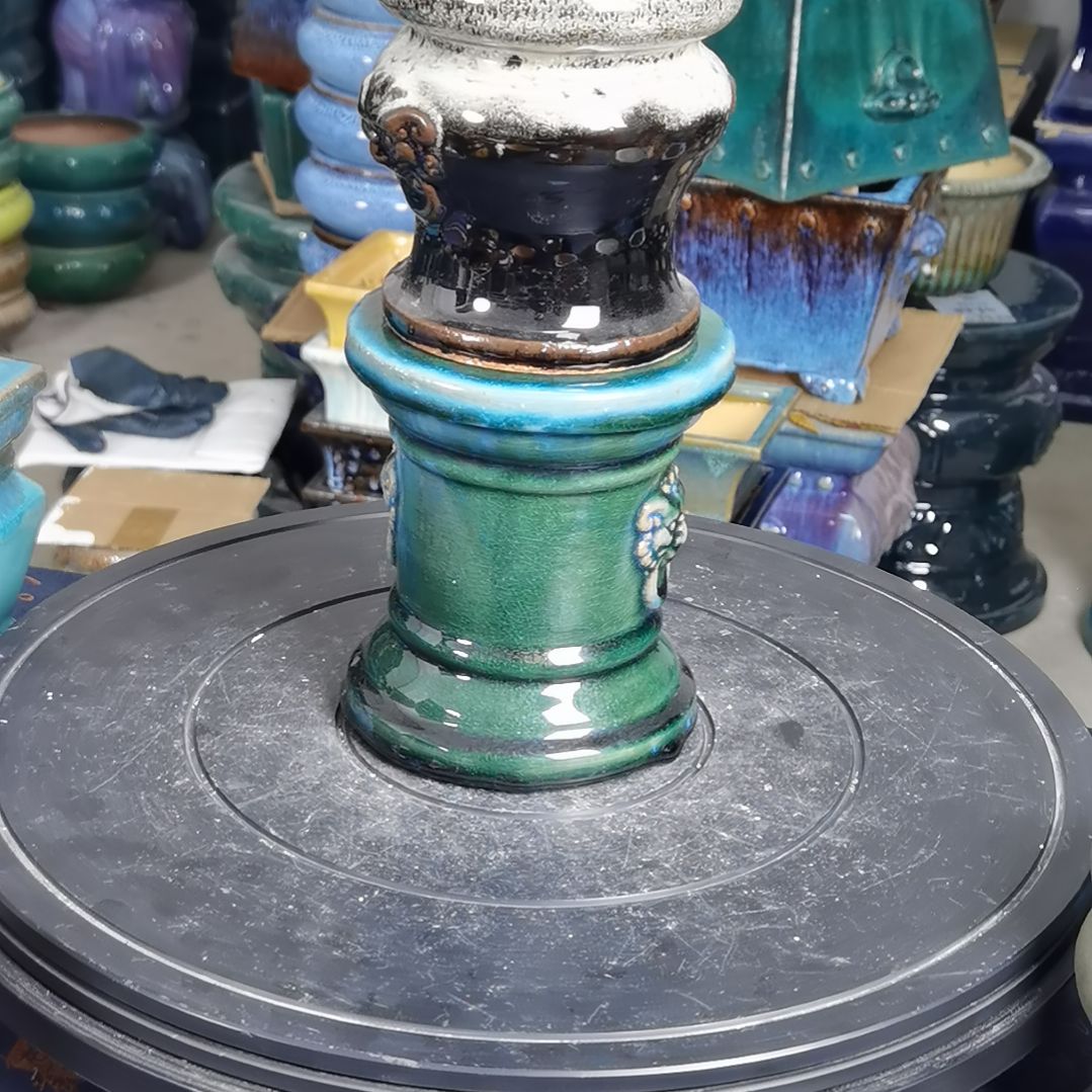 执***悟石湾花盆底座默认微瑕