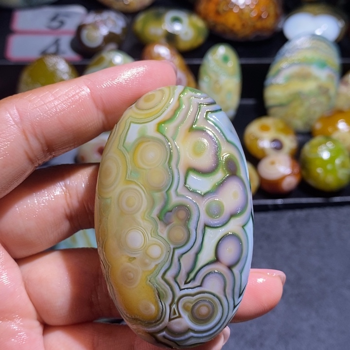 玛瑙/玉髓未镶嵌吊坠(不含链)227