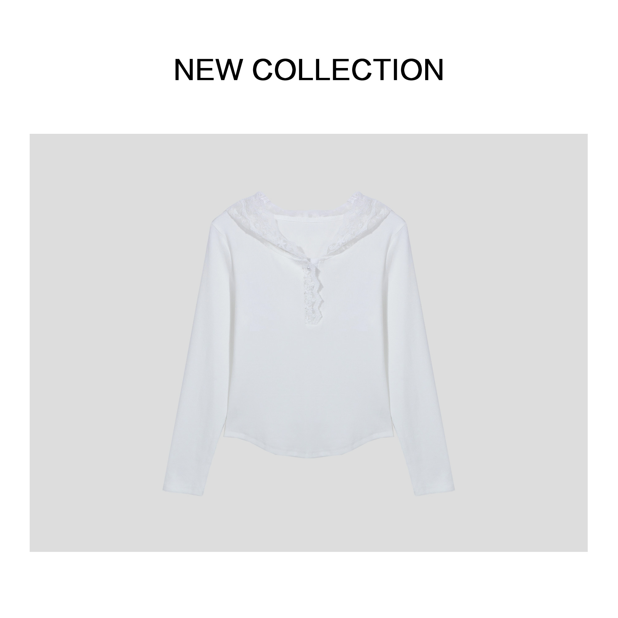 【婷婷专属】设计感时尚气质短袖T恤 T5510052A-10052