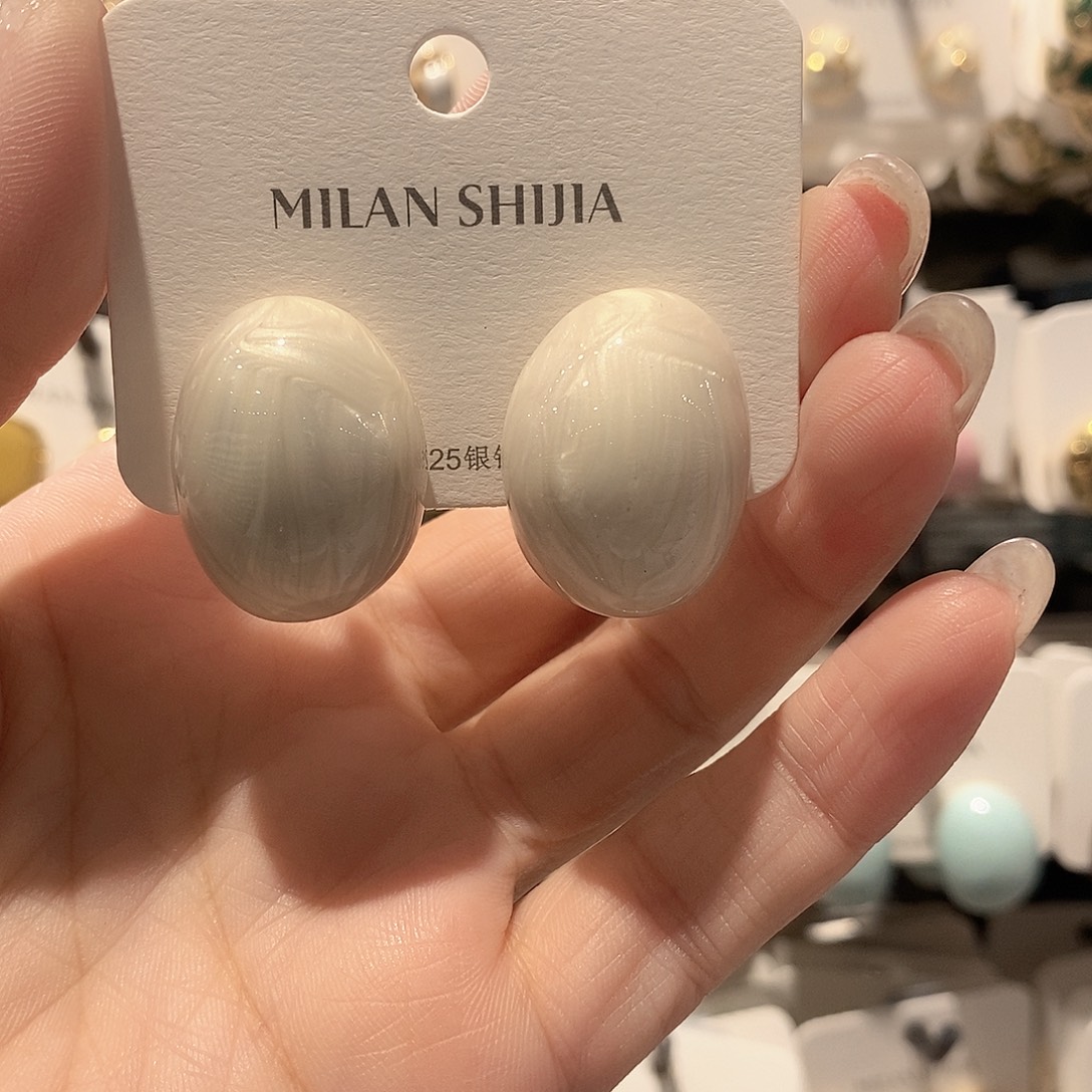 铜合金925银流沙白鸡蛋壳