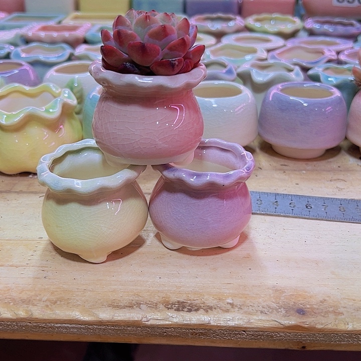 陶瓷花盆当场凑满12包邮