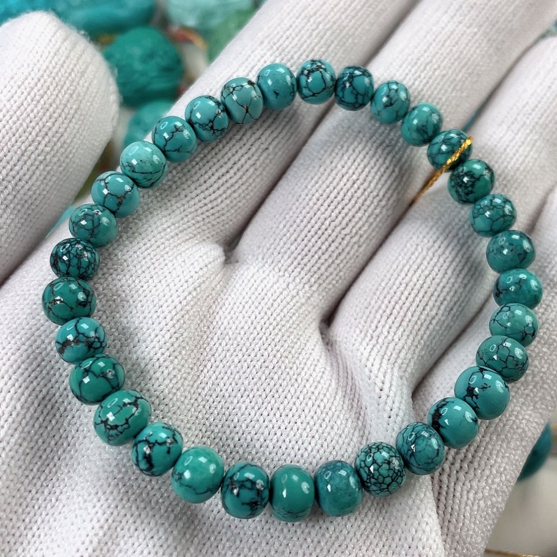 绿松石未镶嵌车挂