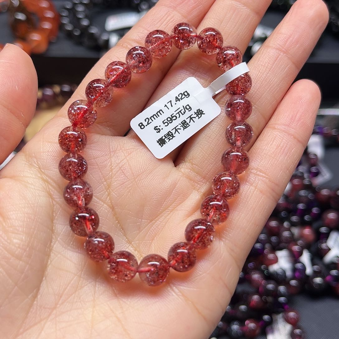 水晶手链未镶嵌俞*手链