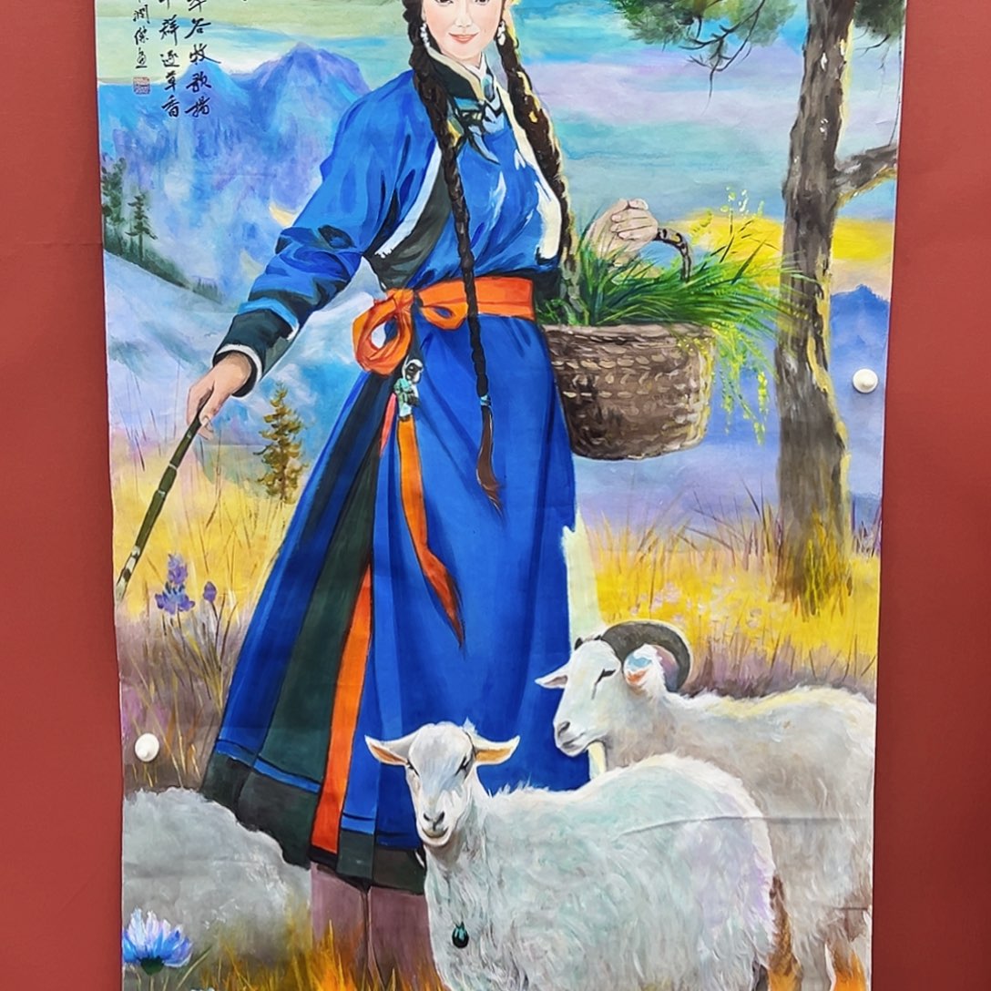 国画事事顺心如意万事如意万事