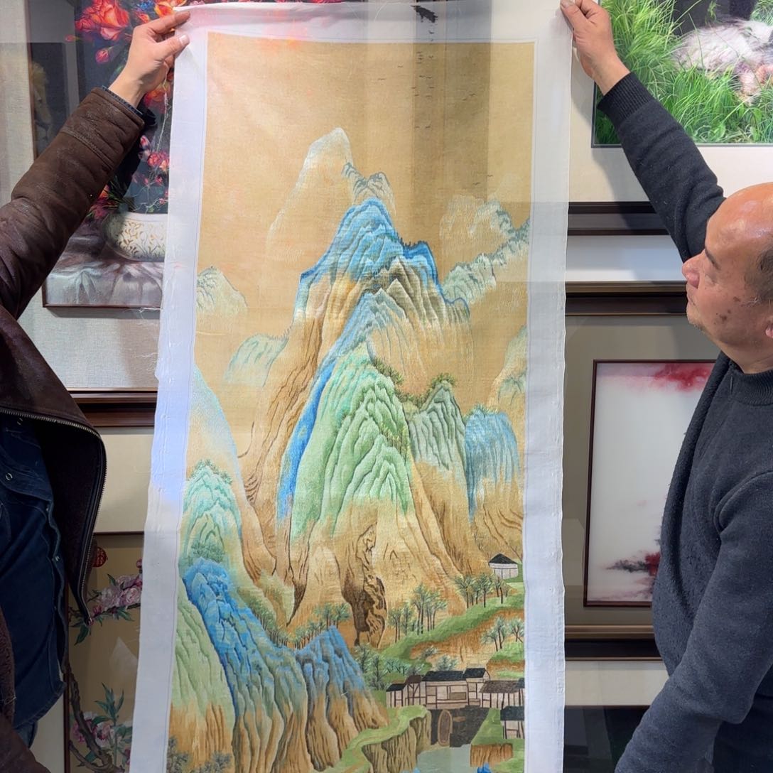 刺绣刺绣工艺精湛