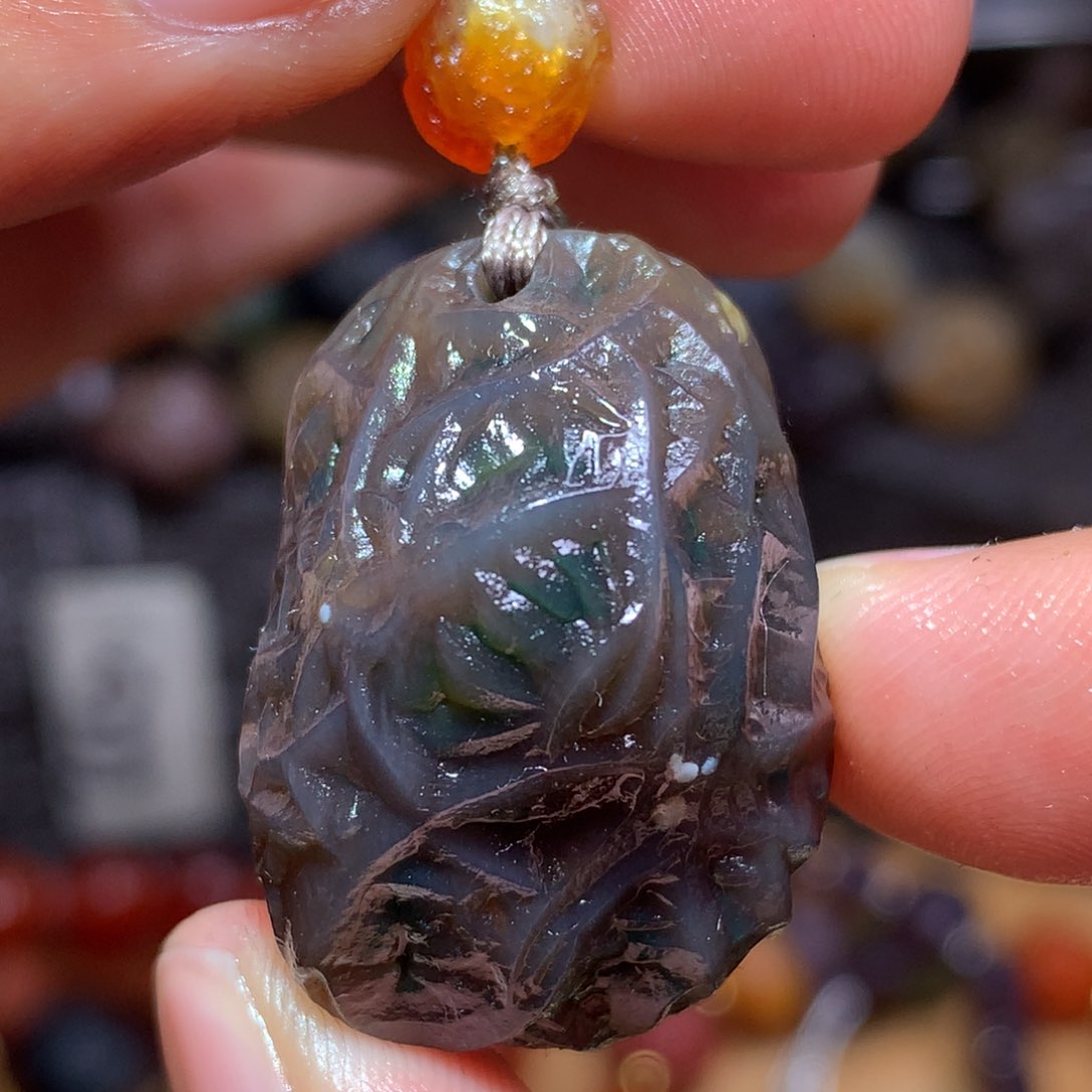 未镶嵌玛瑙/玉髓珠宝半成品