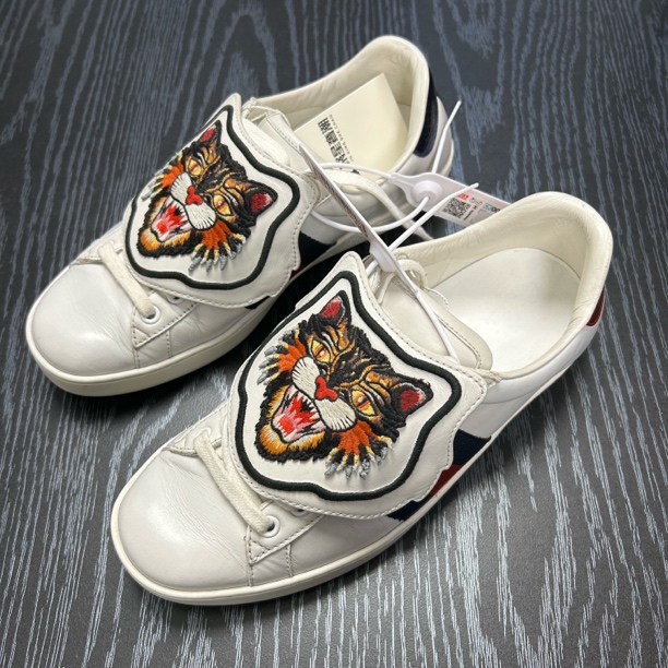 90新 GUCCI/古驰 ［福利］虎头贴片39.5欧 降价处理不退不换