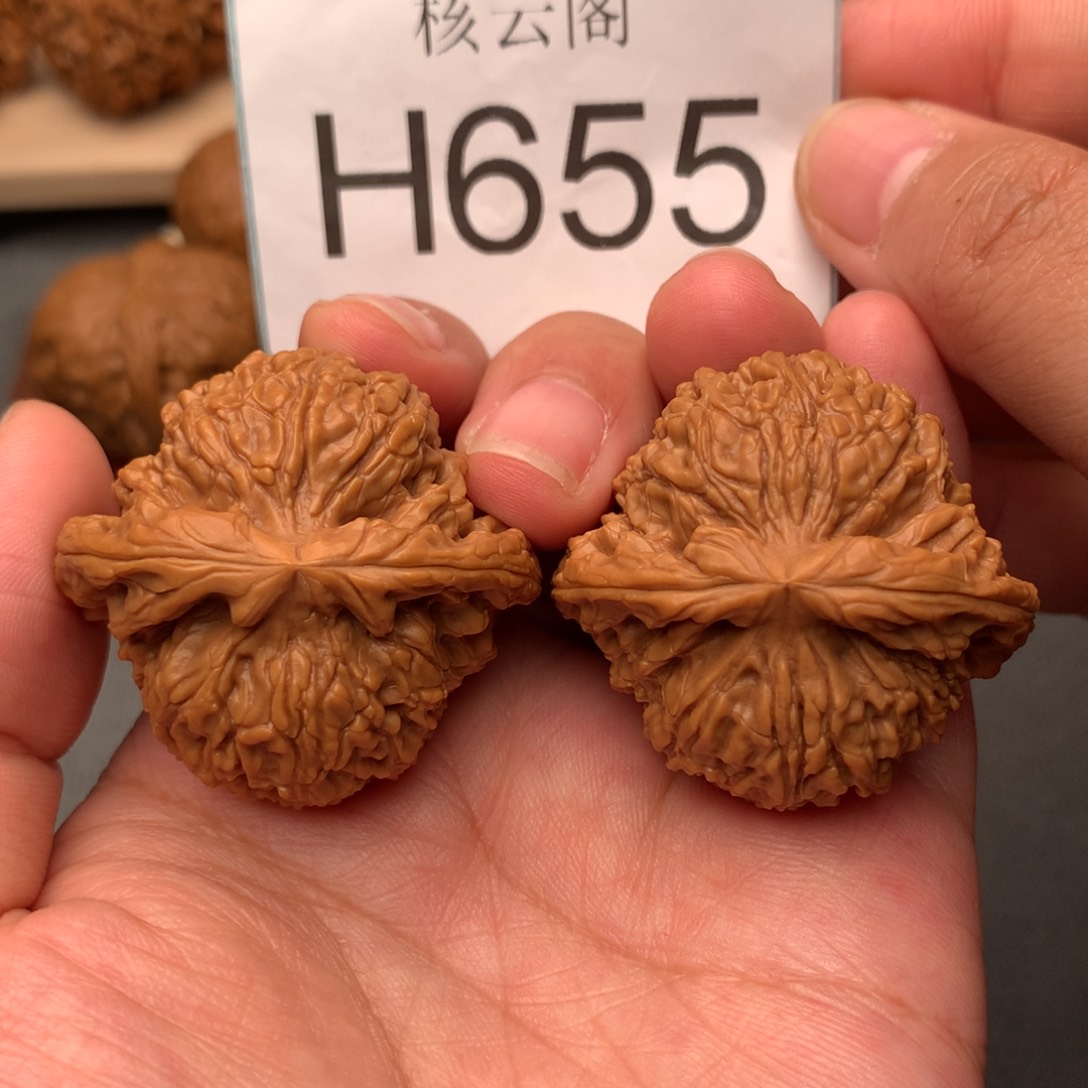 文玩核桃把件40球疆