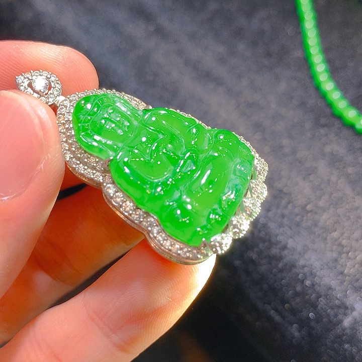 【闪购商品】翡翠颈饰未镶嵌翡翠