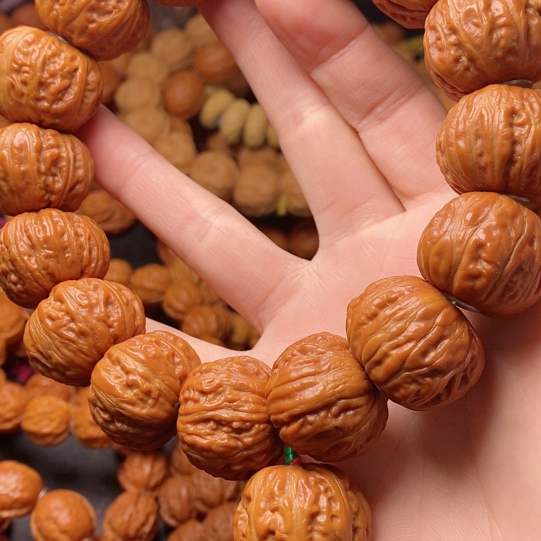 【闪购商品】文玩核桃吊坠南瓜磨盘26