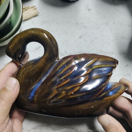 瓷片五厂，七厂各种摆件，瓷片，均有瑕疵！