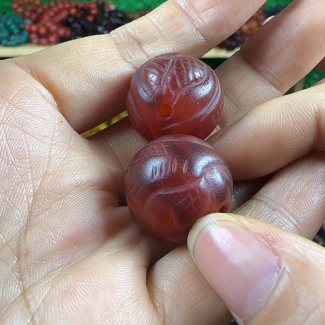 玛瑙/玉髓手链未镶嵌喜**麻