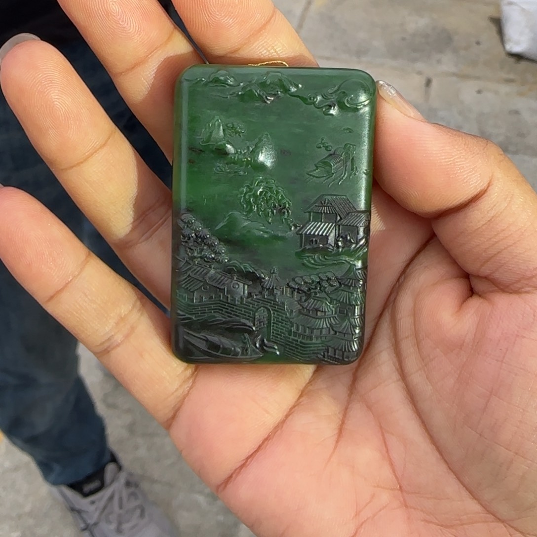 颈饰未镶嵌和田玉62