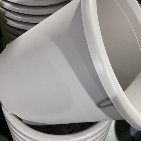 树脂四季8号灰白无托3个