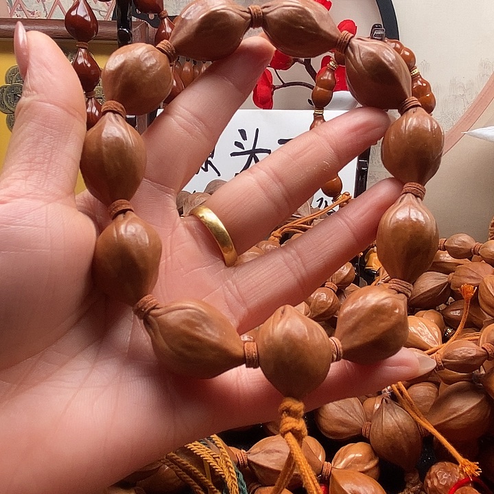 橄榄核手串/手链蜜桃1.9四话