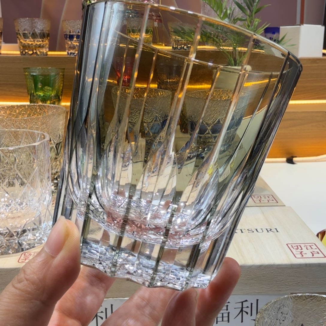 非***户手柄款水晶玻璃水晶杯