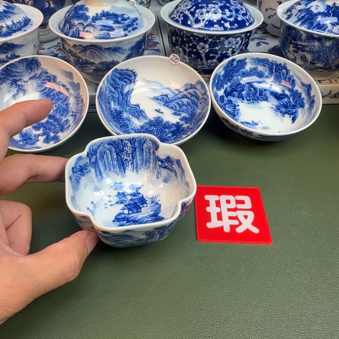 陶纯手工纯手绘茶具234