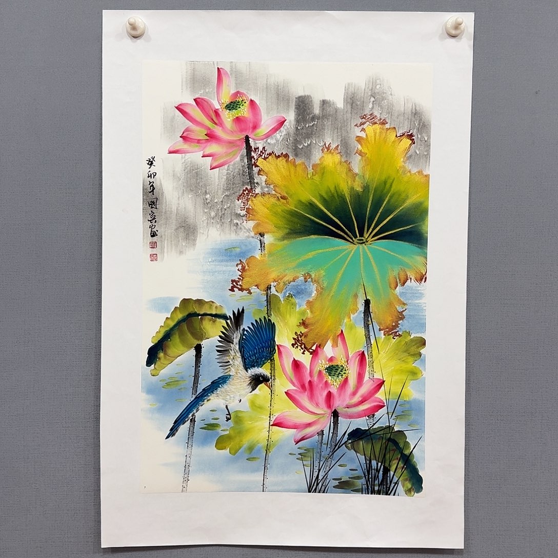 国画国画莫国宾老师精品
