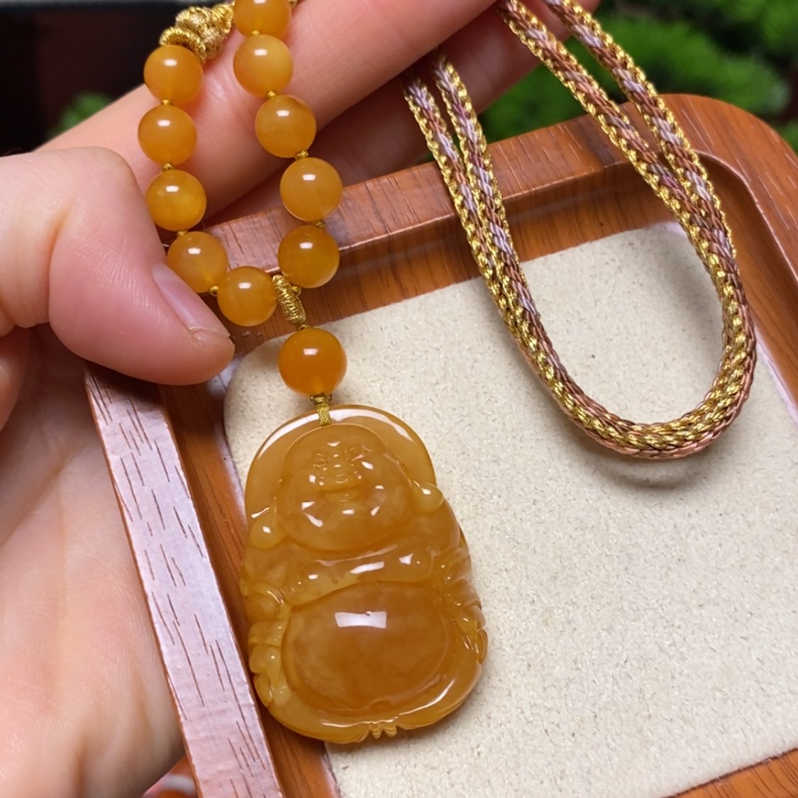 【闪购商品】蜜蜡颈饰未镶嵌项链