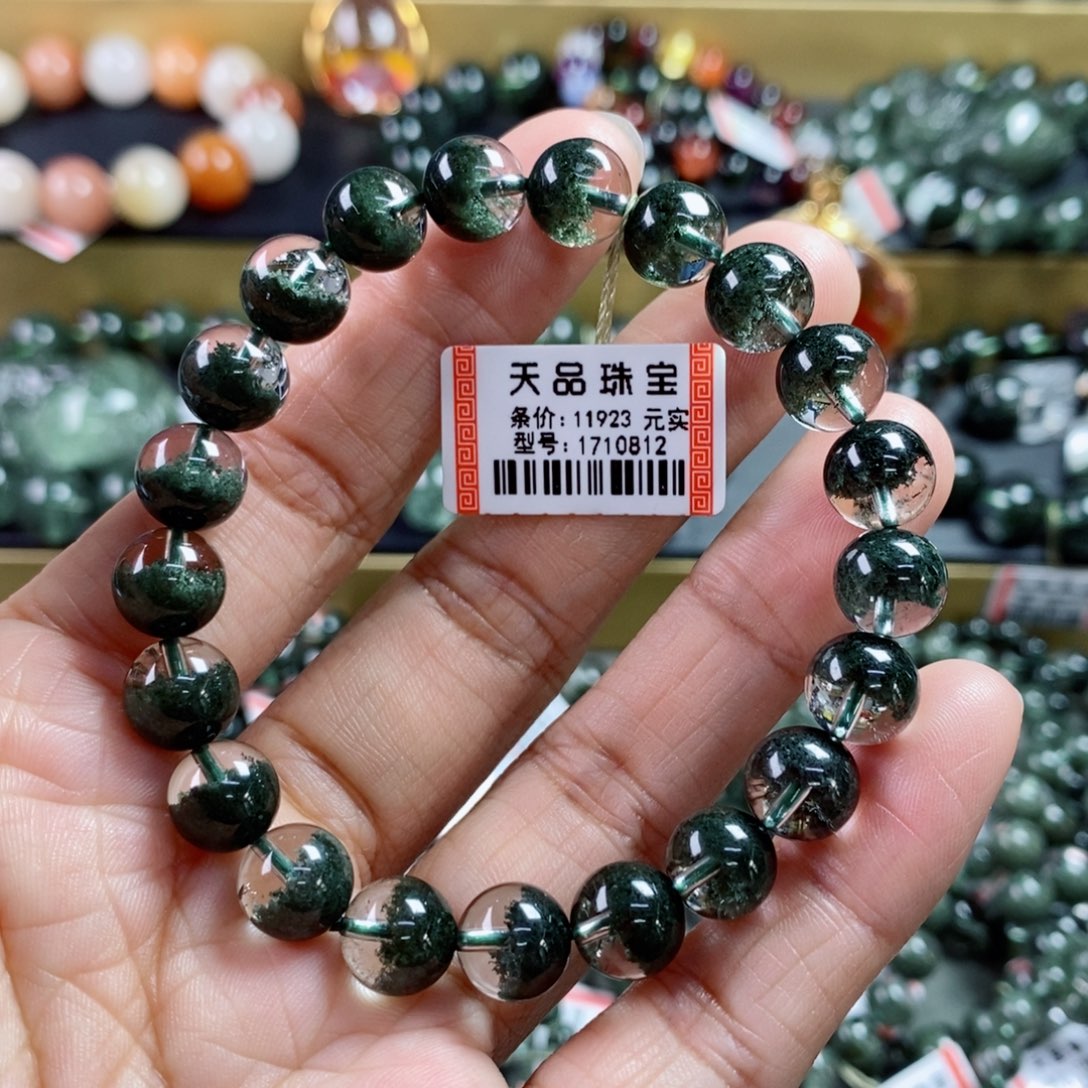水晶手链未镶嵌绿幽灵手链1710812