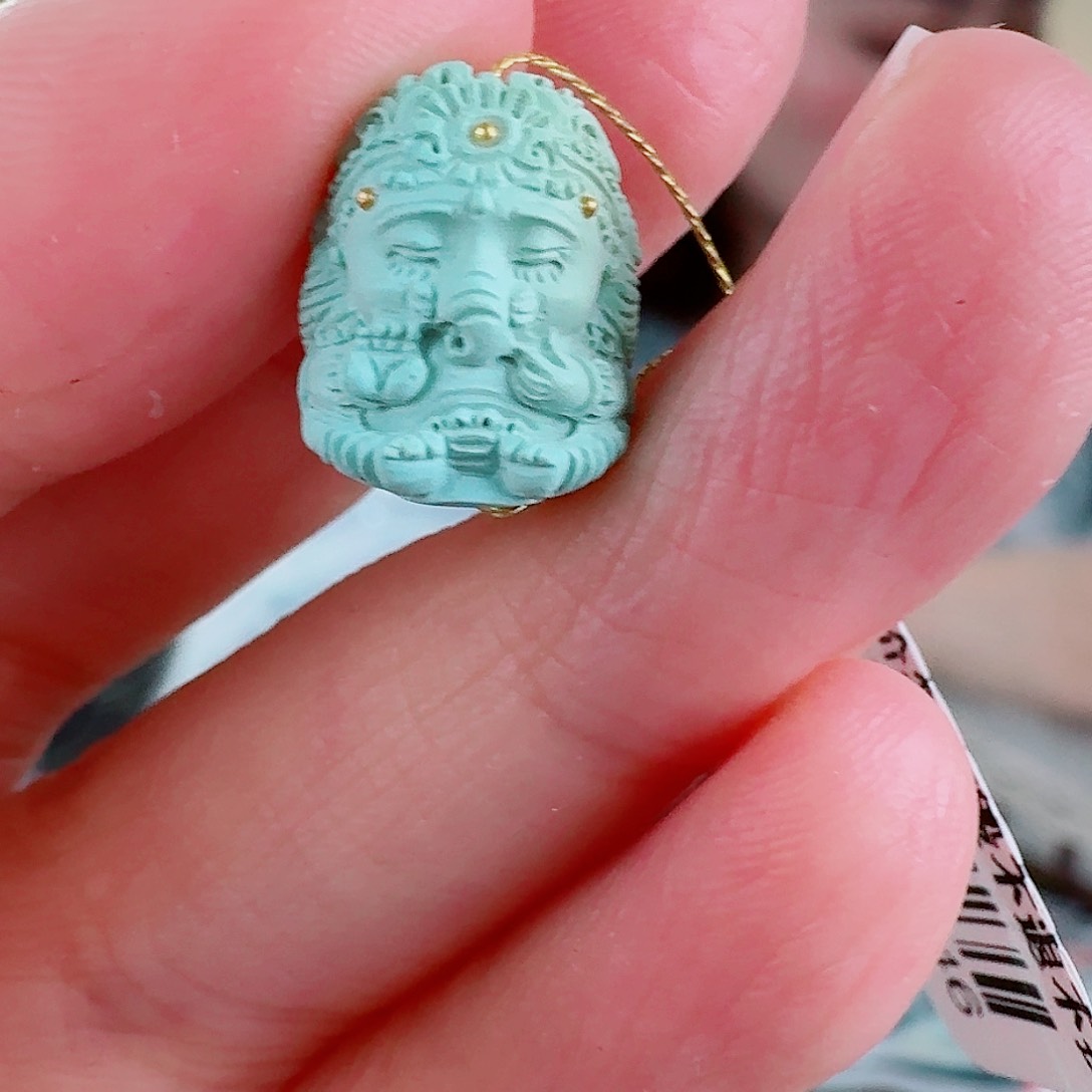 绿松石珠宝奇石未镶嵌