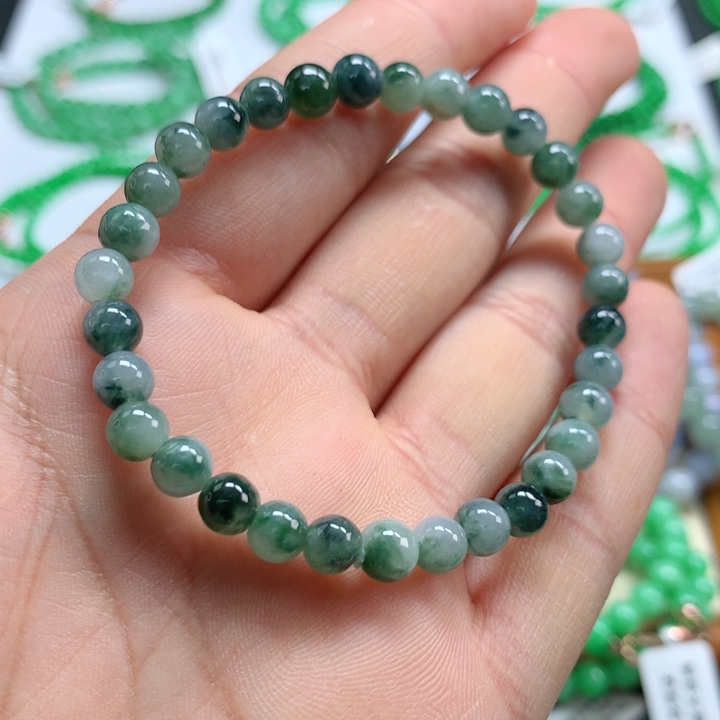 翡翠未镶嵌手链翡翠