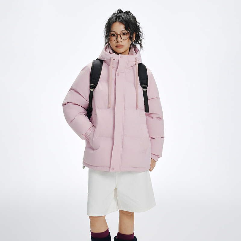潮牌假两件棉衣外套户外情侣男女新款加厚保暖棉服休闲衣服棉袄