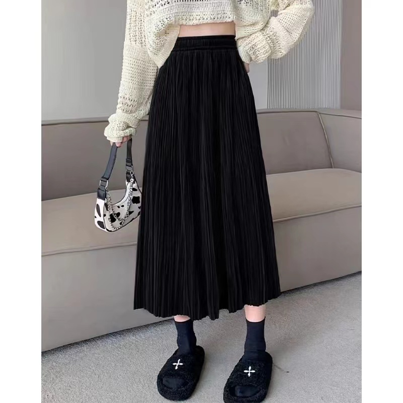 芊叶皱半身裙（口袋款）