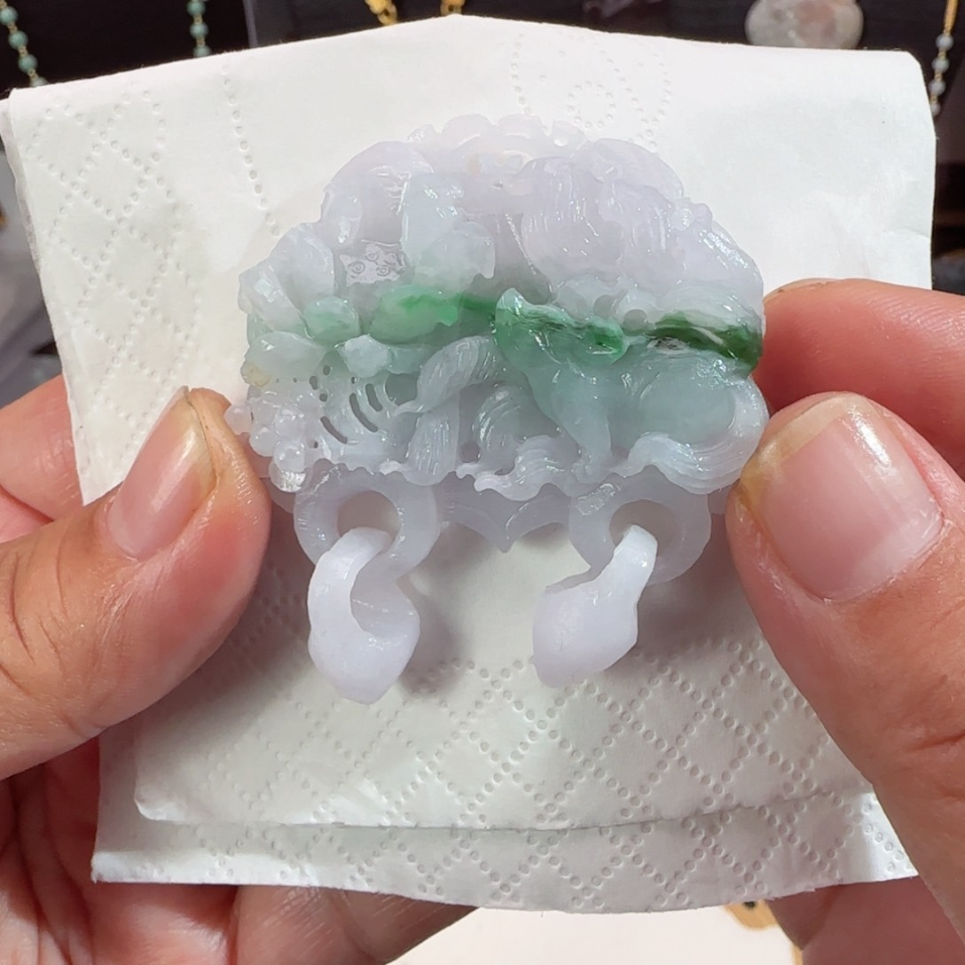 定制翡翠未镶嵌仿古