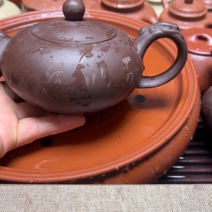 紫砂茶壶宜兴原矿紫泥