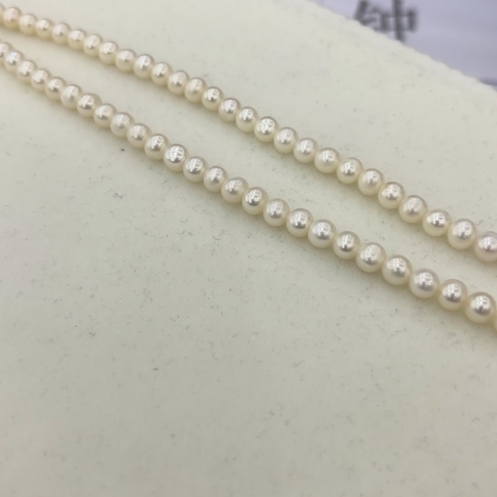 淡水珍珠颈饰银S925镶嵌701