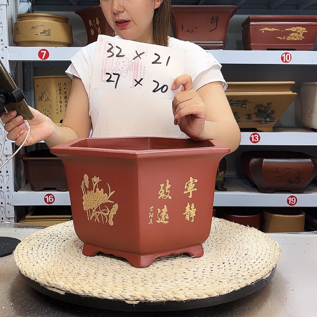 红泥花盆紫砂花盆