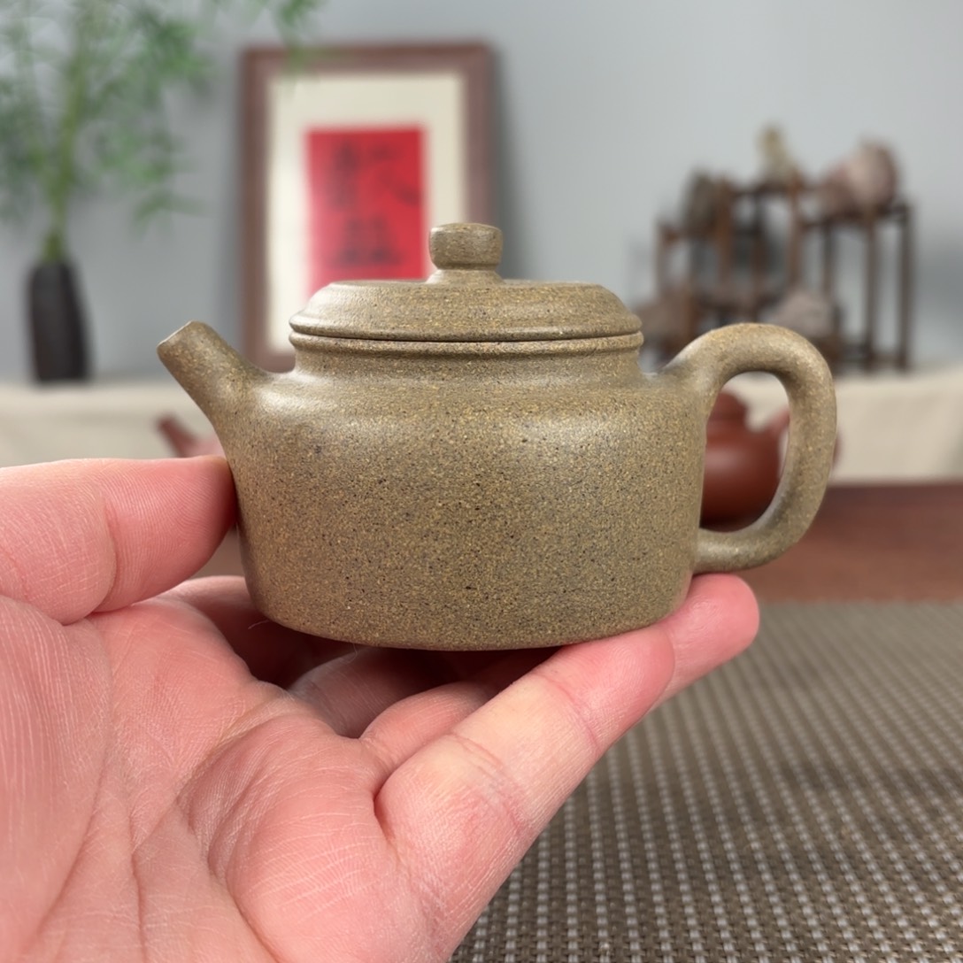 紫砂茶壶微瑕黄龙山原矿紫砂壶