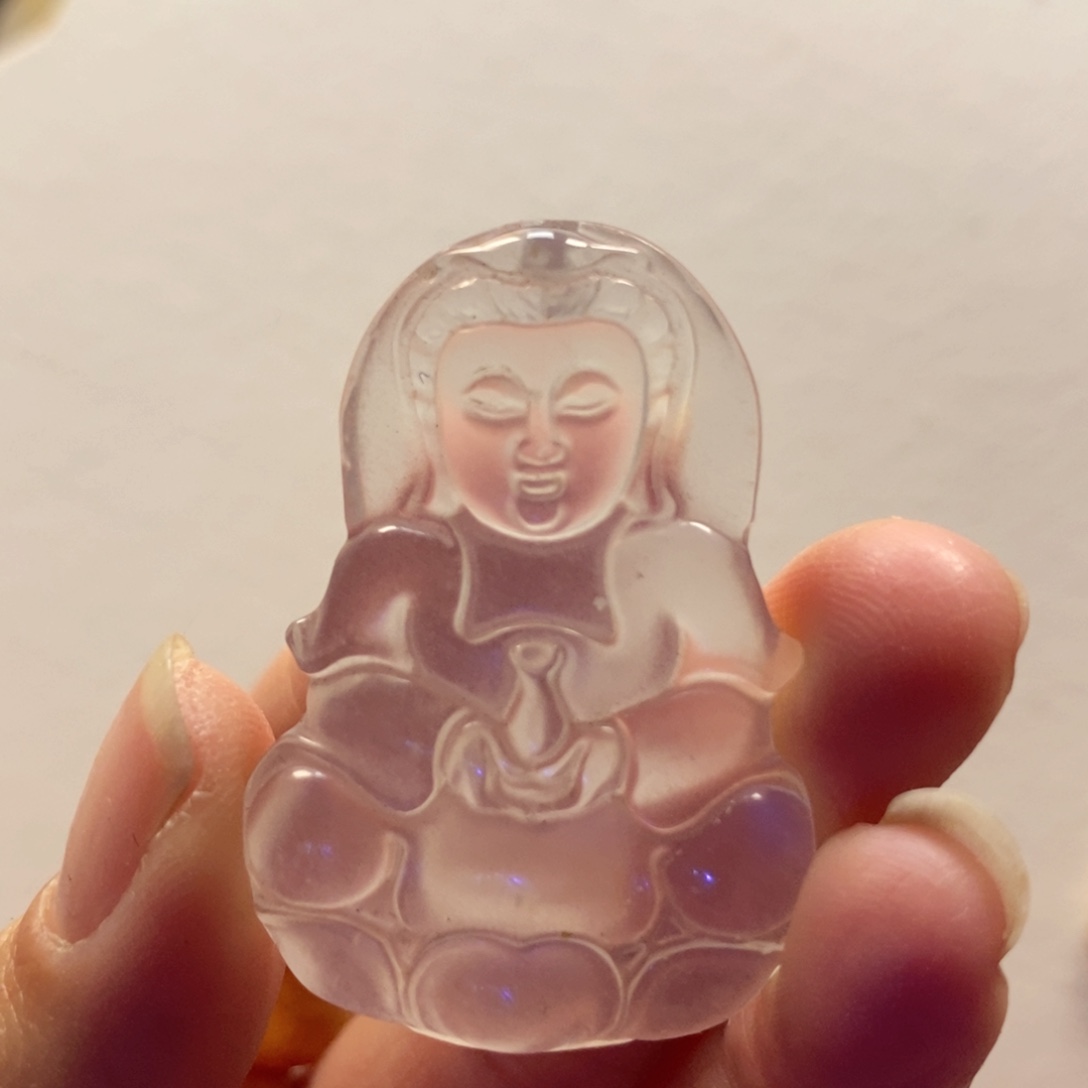石英质玉颈饰未镶嵌