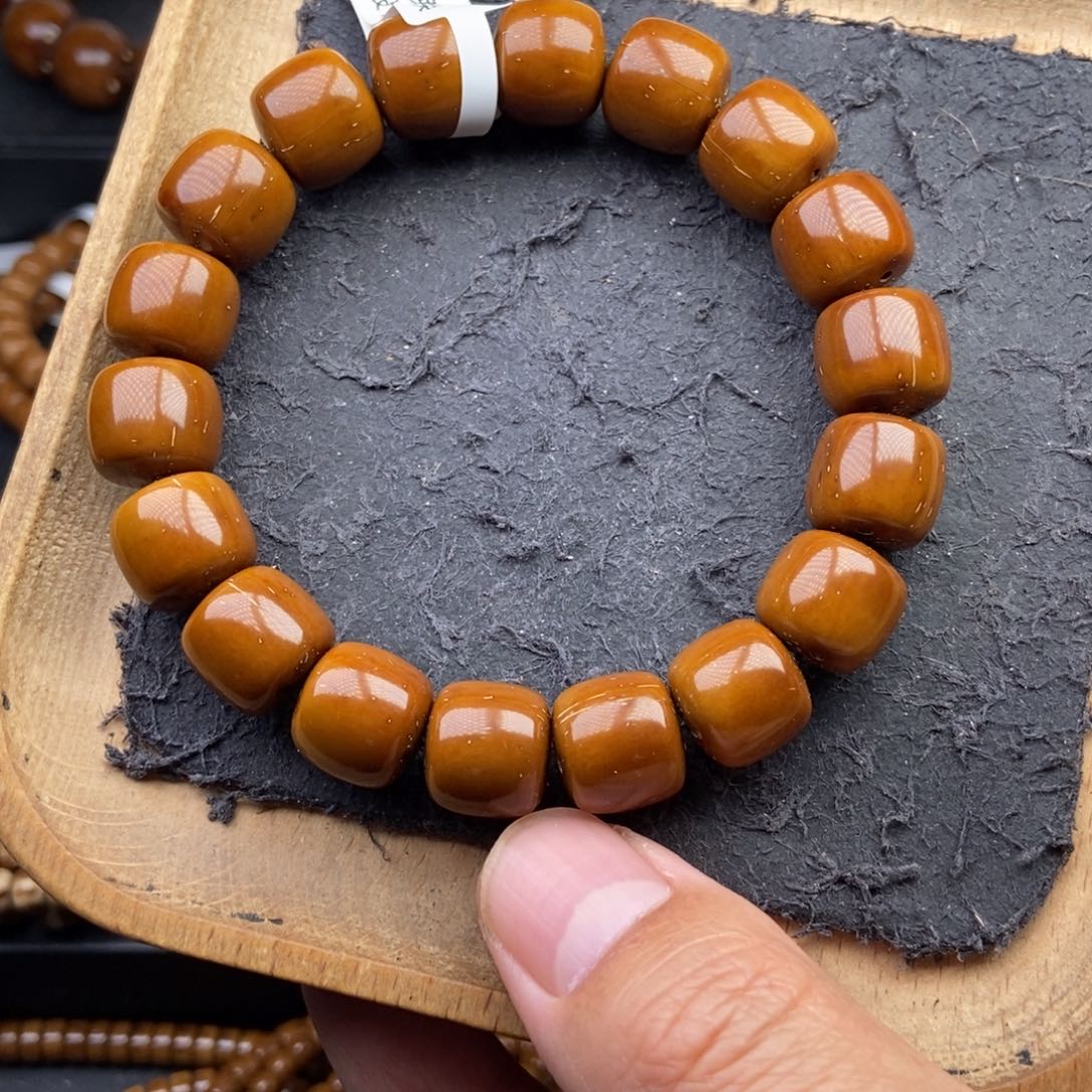 紫金鼠手串13mm天花板纯手工短轴