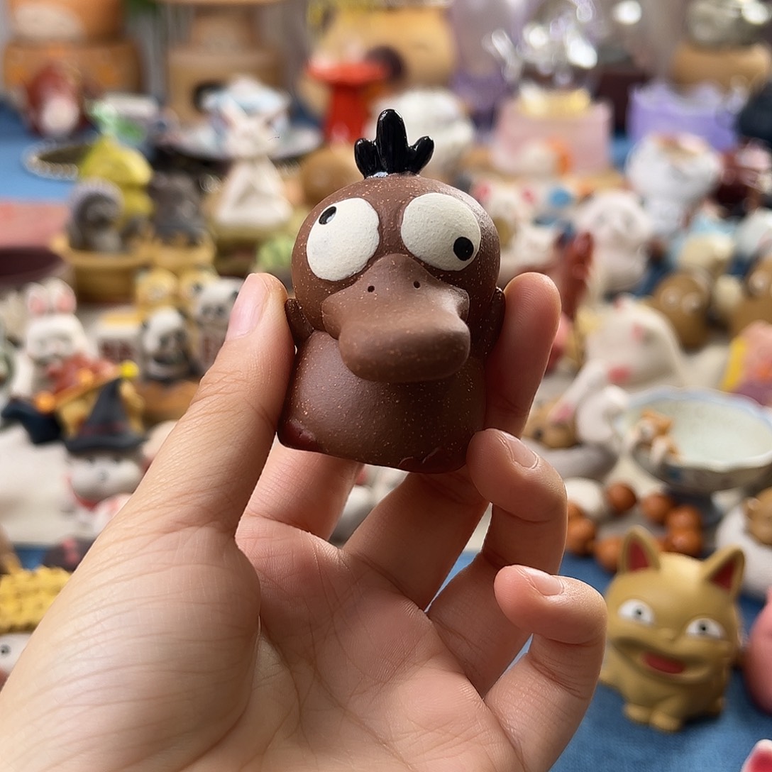 茶宠紫砂手工制作