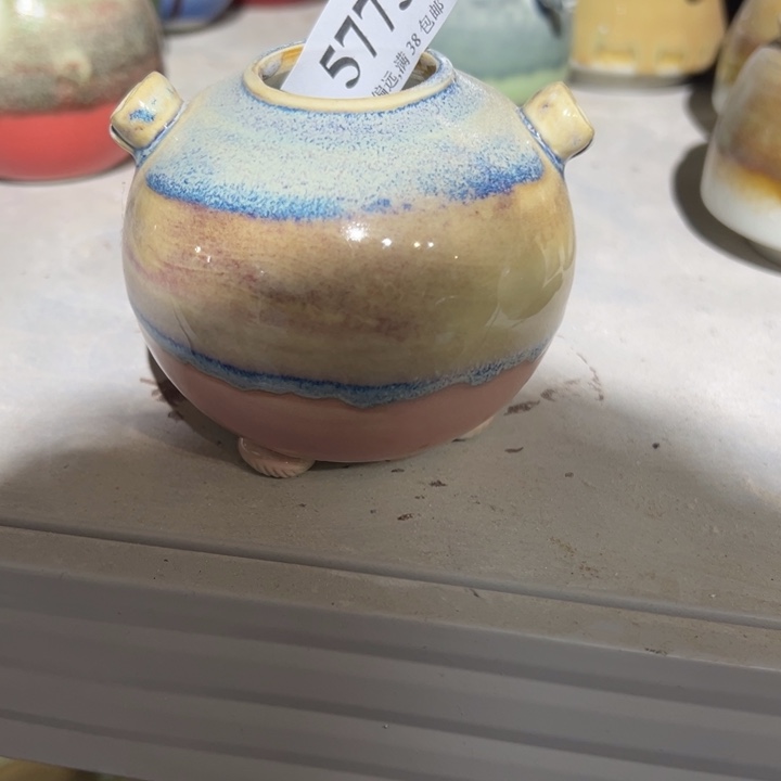 口3高7 手工花盆30元包邮