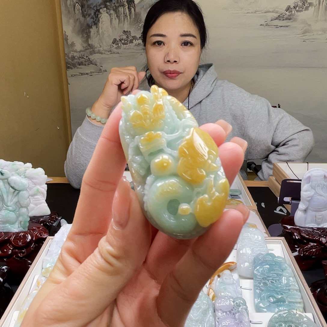翡翠吊坠(不含链)未镶嵌