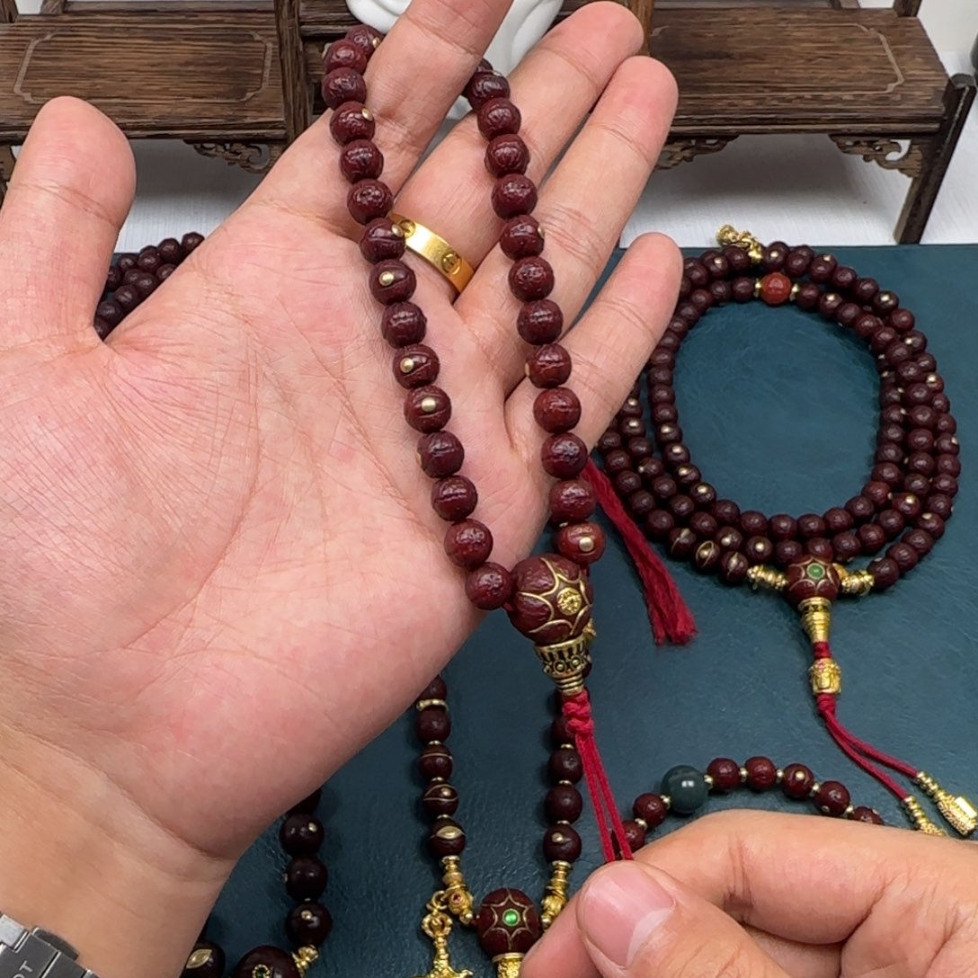 吊坠凤眼菩提凤眼金钉手持8.5