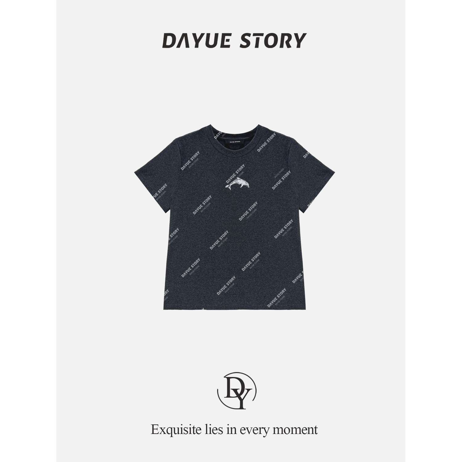 DAYUE【海豚T】正肩版型~简约髙级很适合日常通勤！夏季时尚休闲T恤