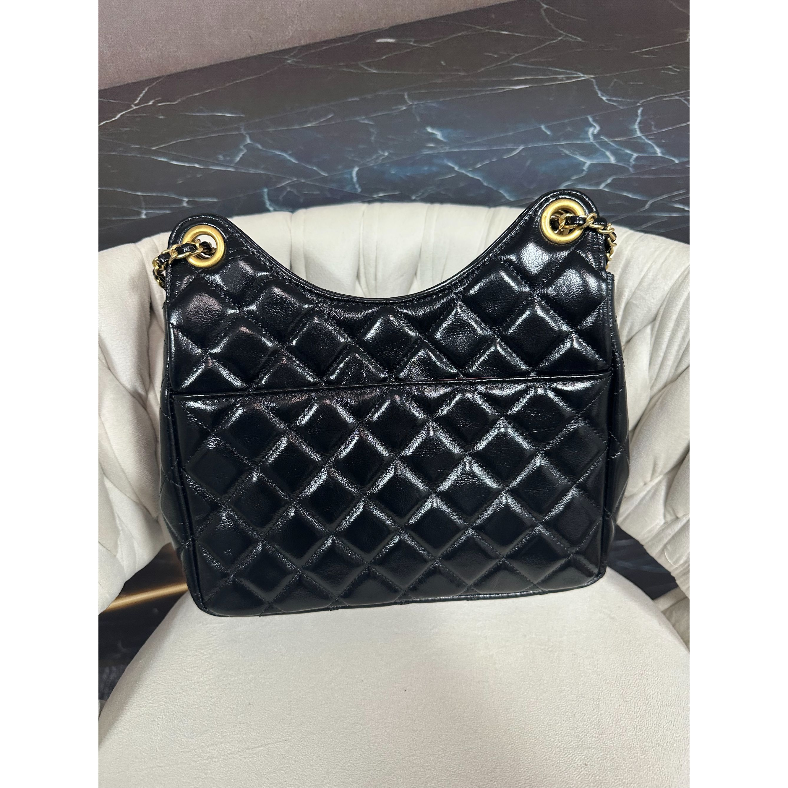 姝宴真皮女包私人订制油蜡猫黑色