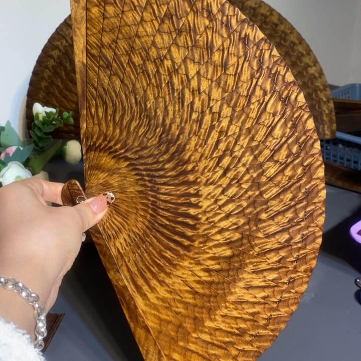 金丝楠金丝楠木扇子